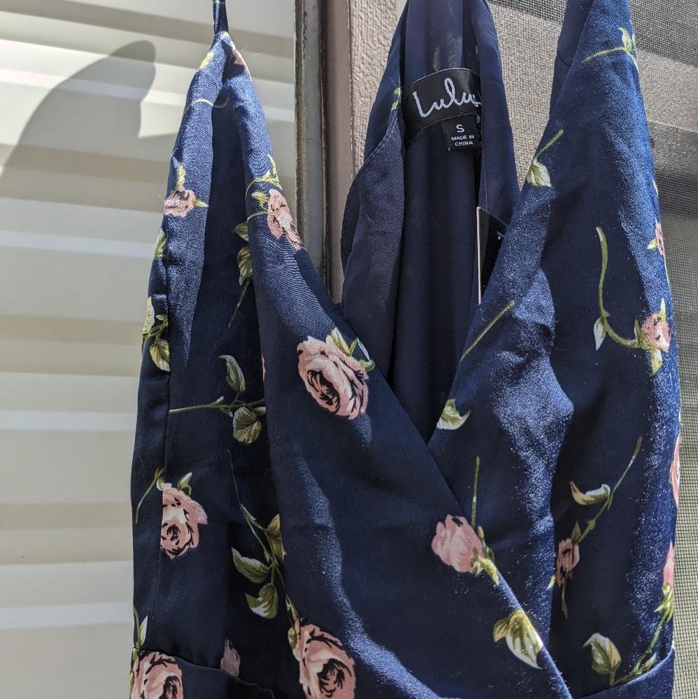 Lulu's maxi wrap dress